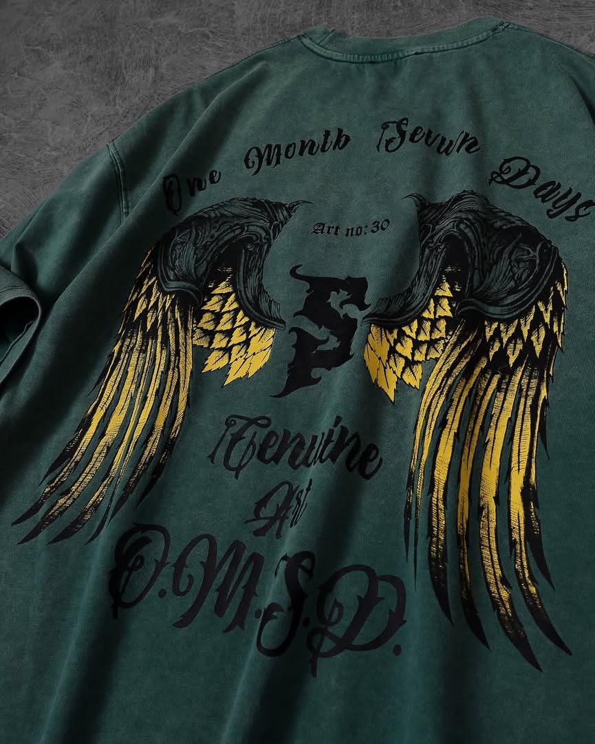 High Quality Oversized Printed T-Shirt