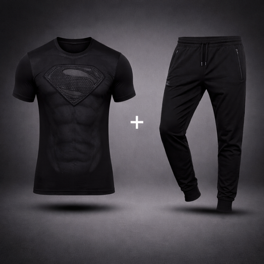Imported Superhero Style Premium T-Shirt and Trouser (Superman)