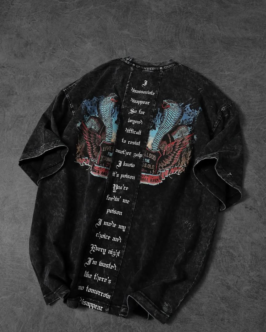 High Quality Oversized Printed T-Shirt