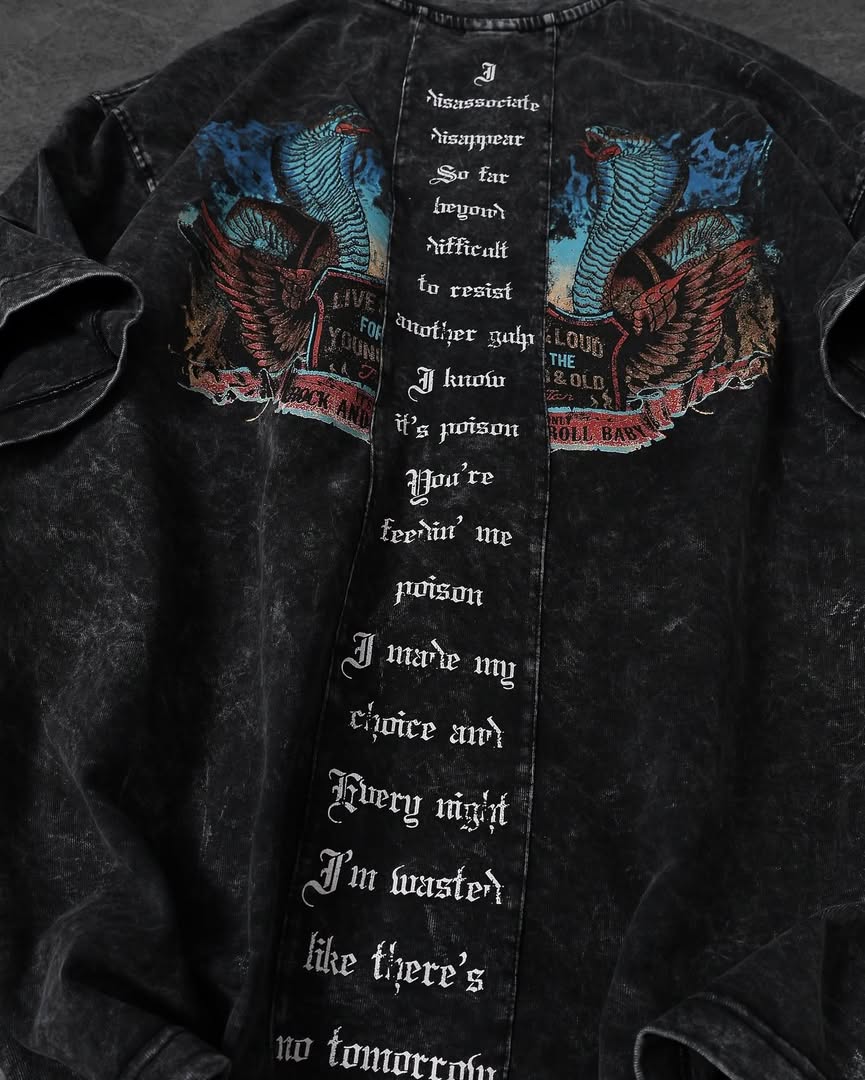 High Quality Oversized Printed T-Shirt